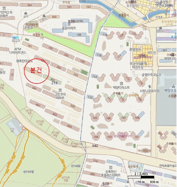 2025타경101264 부산광역시 북구 덕천로234번길 47부산광역시 북구 덕천로234○○○○, 그린코아 301동 6층 605호그린코아○○ 아파트[공급42평형] 경매 이미지