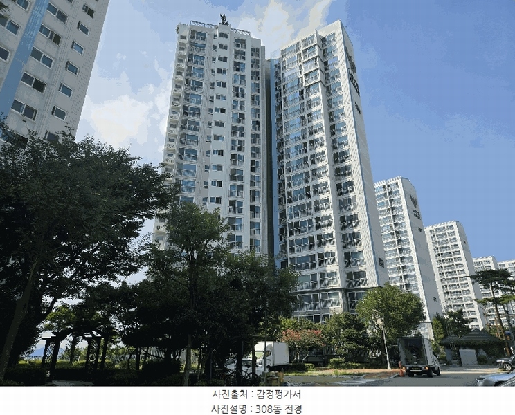 2025타경101772 부산광역시 사하구 다대낙조2길 100, 다대동롯데캐슬몰운대아파트 308동 20층 2001호 아파트[공급41평형] 경매 이미지