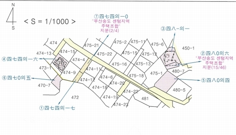 2024타경101095 부산광역시 서구 암남동 470-5 대지 경매 이미지