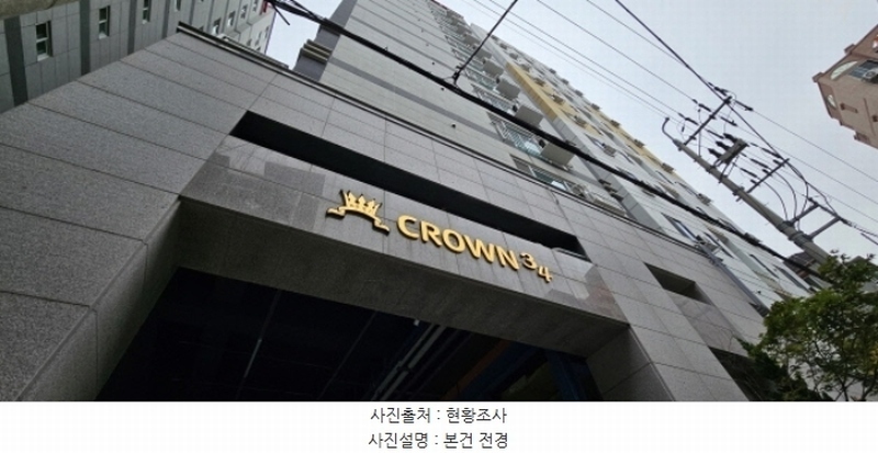 2024타경105738 부산광역시 사하구 동매로29번길 13, 크라운34 7층 701호 오피스텔 경매 이미지