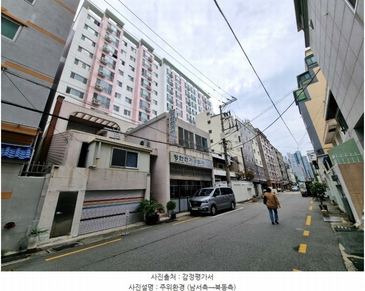 2024타경110457 부산광역시 서구 구덕로279번길 22-5, 대신타워펠리스 2층 203호 오피스텔[계약34평형] 경매 이미지