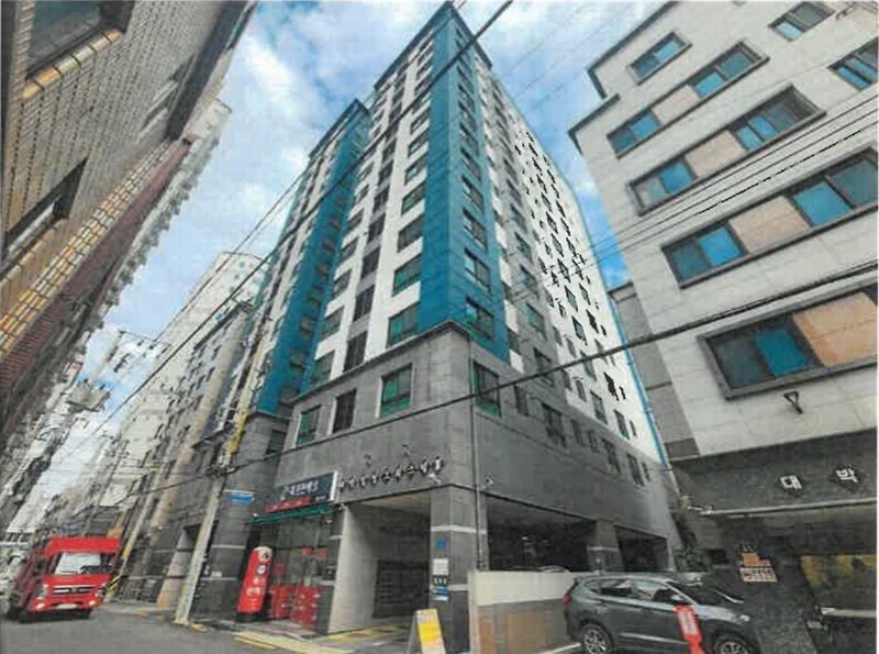 2024타경111764 부산광역시 사상구 광장로86번길 41, 대박힐링오피스텔 3층 303호 오피스텔[계약12평형] 경매 이미지