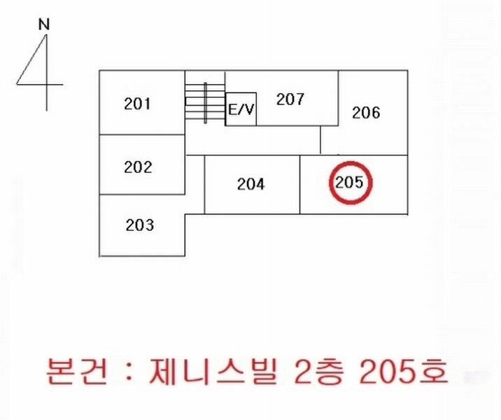 2024타경111900 부산광역시 사하구 신산북로67번길 16, 제니스빌 2층 205호 다세대(빌라)[공급6평형] 경매 이미지