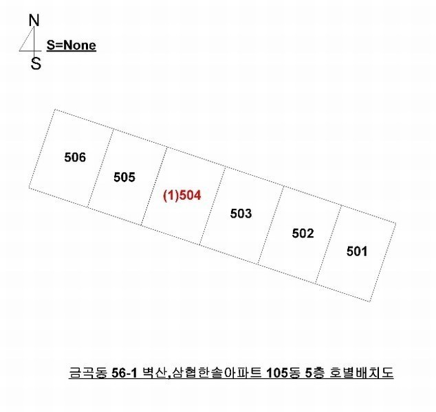 2024타경112705 부산광역시 북구 효열로 265, 벽산삼협한솔아파트 105동 5층 504호 아파트[공급32평형] 경매 이미지