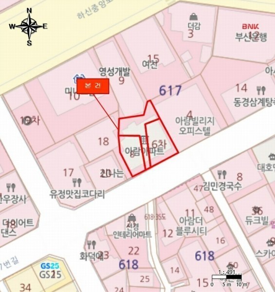 2024타경113487 부산광역시 사하구 낙동대로457번길 16, 아람아파트 14층 1401호 오피스텔 경매 이미지