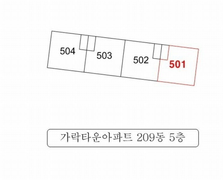2025타경100037 부산광역시 사하구 하신번영로 233, 가락타운아파트 209동 5층 501호 아파트[공급44평형] 경매 이미지