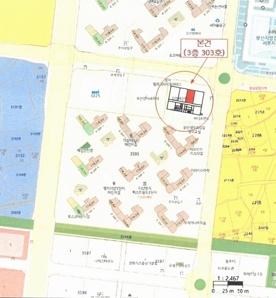 2023타경109887 부산광역시 강서구 명지국제2로 41, 더샵명지퍼스트월드3단지퍼스트월드샤인 3층 303호 근린상가 경매 이미지
