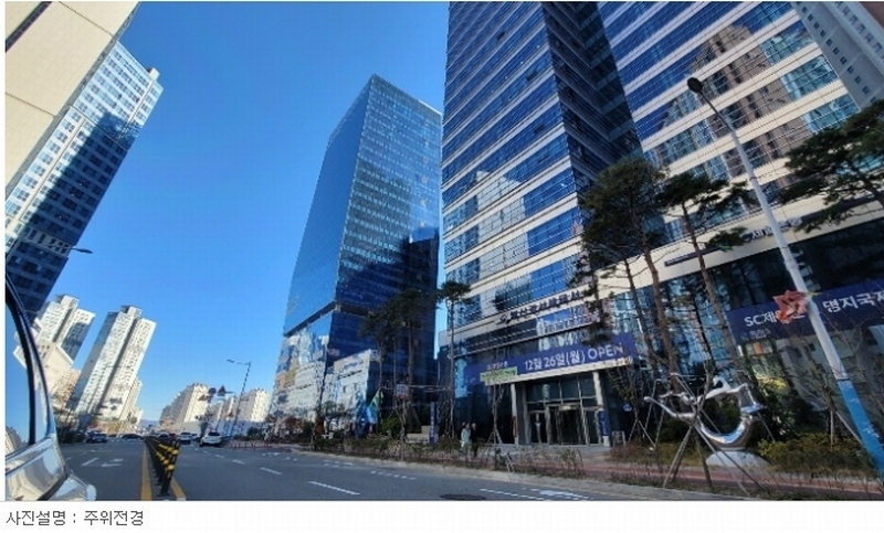 2023타경109887 부산광역시 강서구 명지국제2로 41, 더샵명지퍼스트월드3단지퍼스트월드샤인 3층 303호 근린상가 경매 이미지