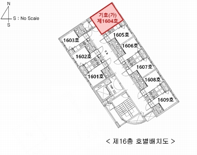2025타경13102 서울특별시 구로구 구로중앙로18길 59, 코원 제1동 16층 1604호 오피스텔[계약7평형] 경매 이미지