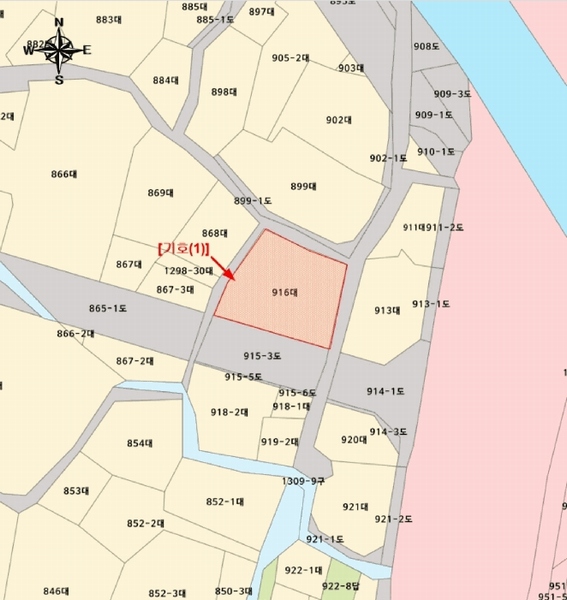 2025타경1246 부산광역시 사상구 모라동 916 대지 경매 이미지
