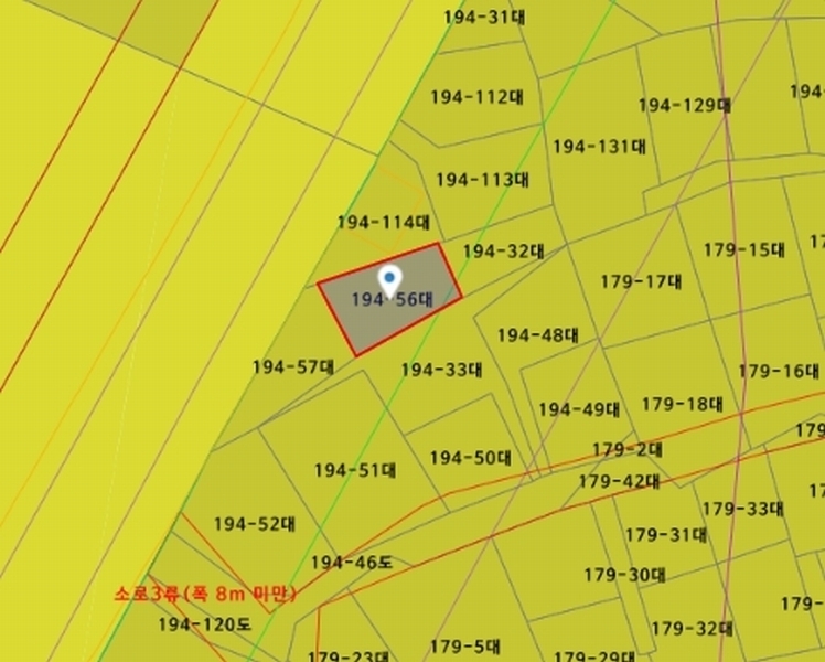 2025타경13311 서울특별시 동대문구 휘경동 194-56 대지 경매 이미지