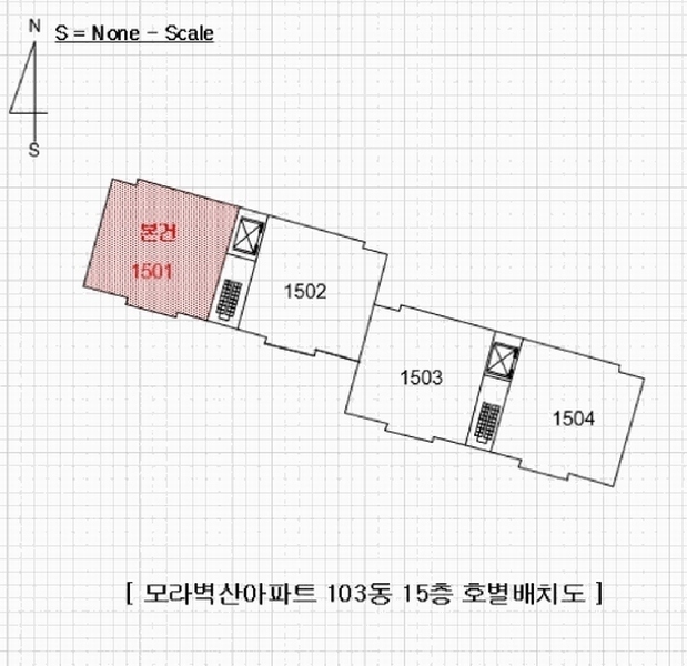 2025타경2935 부산광역시 사상구 백양대로934번길 84, 모라벽산아파트 103동 15층 1501호 아파트[공급44평형] 경매 이미지