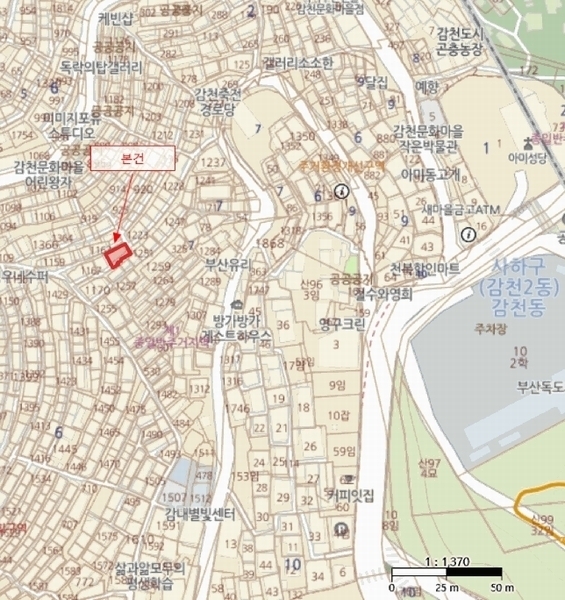 2025타경100624 부산광역시 사하구 감내1로175번길 90-2 주택 경매 이미지