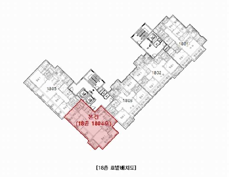 2025타경101349 부산광역시 강서구 과학산단로306번길 10, 협성디에스엘리시안 105동 18층 1804호 아파트[공급26평형] 경매 이미지