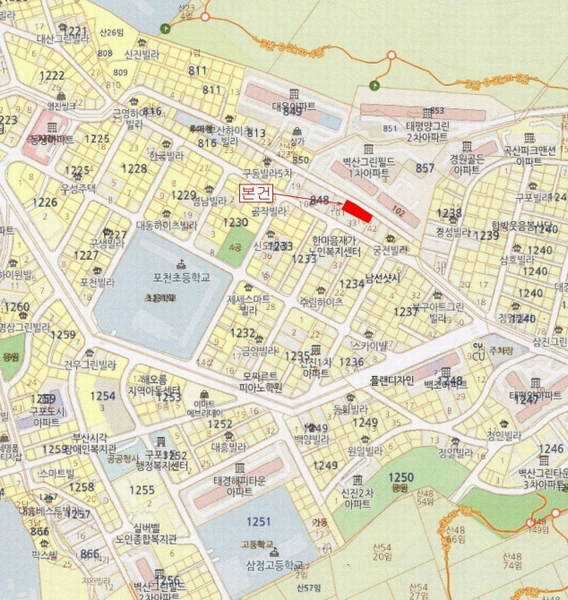 2025타경101390 부산광역시 북구 모분재로105번길 70, 신진가든빌라 103동 1층 102호 다세대(빌라)[공급23평형] 경매 이미지