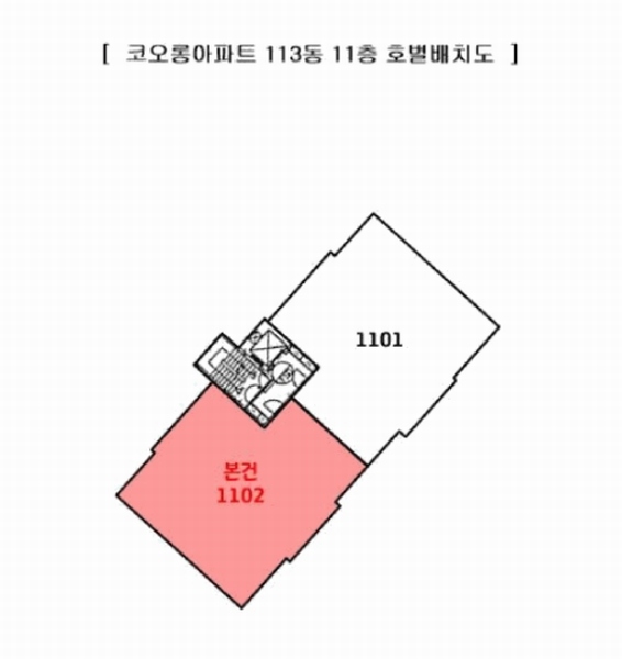 2025타경101464 부산광역시 사상구 엄궁로 142, 코오롱아파트 113동 11층 1102호 아파트[공급39평형] 경매 이미지