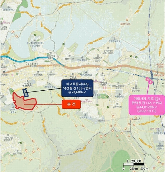 2025타경101486 부산광역시 북구 덕천동 산118-1 임야 경매 이미지