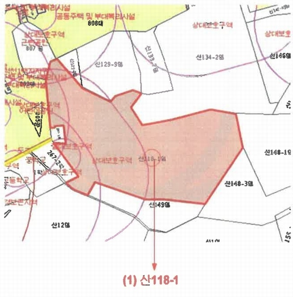 2025타경101486 부산광역시 북구 덕천동 산118-1 임야 경매 이미지