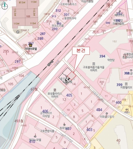 2025타경101533 부산광역시 북구 가람로 64, 웅진아름누리 12층 1203호 오피스텔[계약20평형] 경매 이미지