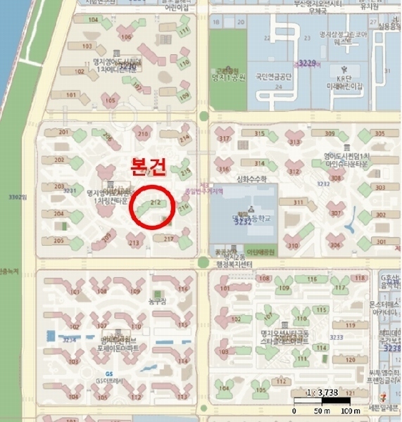 2025타경101543 부산광역시 강서구 명지오션시티10로 16, 영어도시퀸덤1차링컨타운 212동 4층 402호 아파트[공급39평형] 경매 이미지