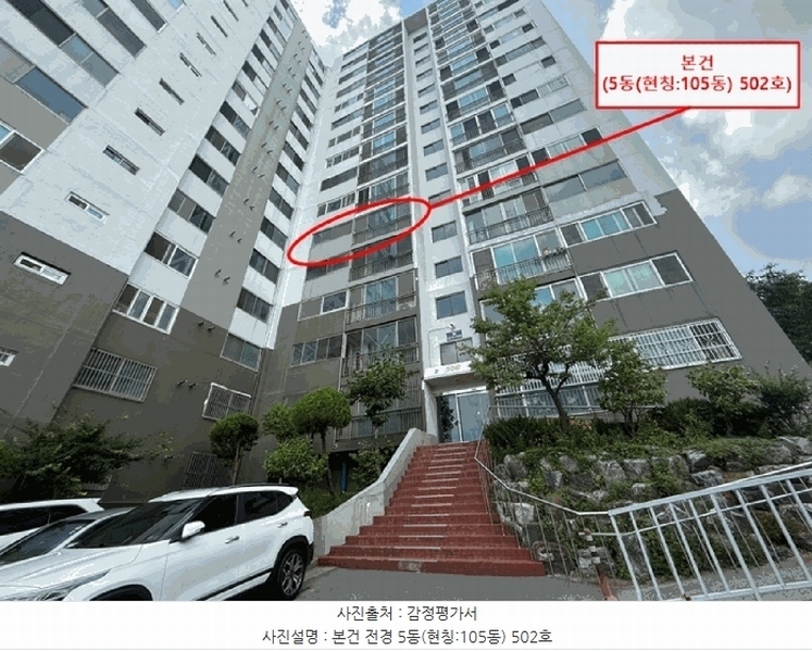 2025타경101656 부산광역시 사하구 장평로41번길 61, 강남아파트 5동 5층 502호 아파트[공급28평형] 경매 이미지