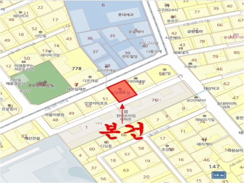 2024타경102513 서울특별시 금천구 시흥대로149길 27, 희경하우징 3층 301호 다세대(빌라)[공급11평형] 경매 이미지