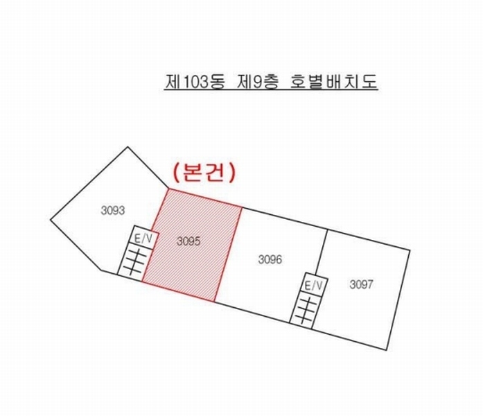 2025타경101891 부산광역시 사하구 다대로277번길 141, 장림삼경아파트 103동 9층 3095호 아파트[공급36평형] 경매 이미지