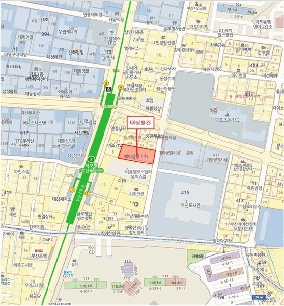 2025타경101898 부산광역시 사상구 덕포동 416-6 대지 경매 이미지