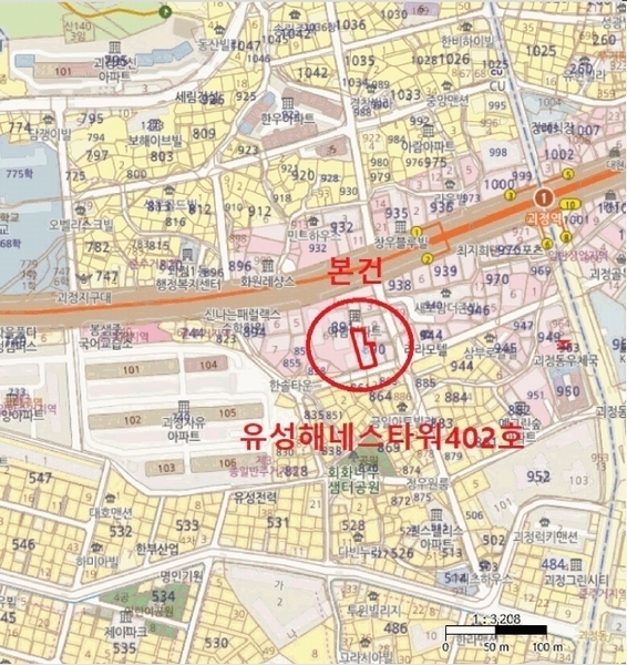 2025타경101936 부산광역시 사하구 사하로197번길 40, 유성해네스타워 4층 402호 아파트[공급18평형] 경매 이미지