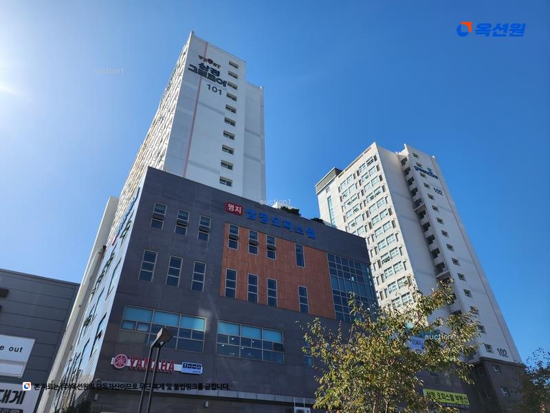 2025타경101938 부산광역시 강서구 명지오션시티9로 50, 명지 삼정그린코아 웨스트 102동 3층 321호 오피스텔[계약11평형] 경매 이미지