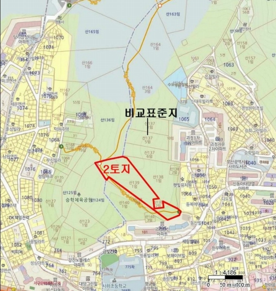 2024타경5241 부산광역시 사하구 괴정동 산139-1 임야 경매 이미지
