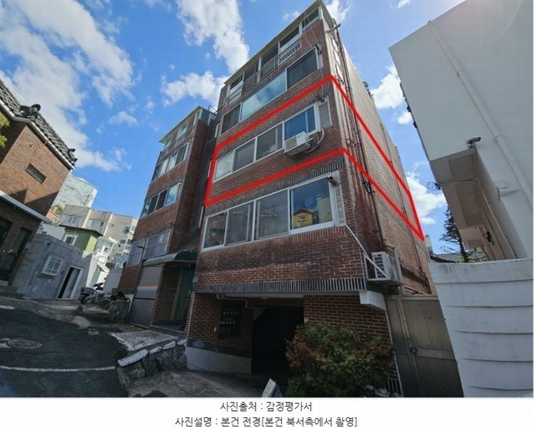 2024타경109860 부산광역시 서구 보동길 277-19, 한빛빌라 3층 302호 다세대(빌라) 경매 이미지