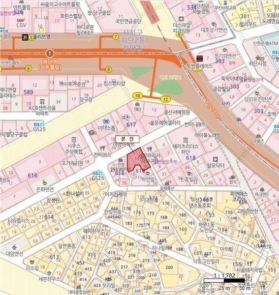 2024타경112781 부산광역시 사하구 낙동대로457번길 17, 하단드리움 4층 408호 다세대(빌라) 경매 이미지