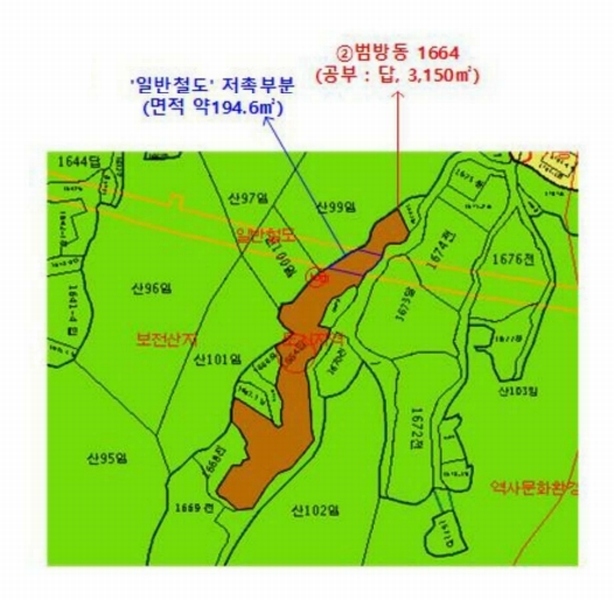 2024타경4521 부산광역시 강서구 범방동 1664 농지 경매 이미지