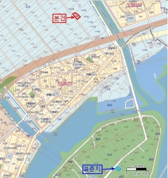 2024타경108683 부산광역시 강서구 식만동 106 대지 경매 이미지