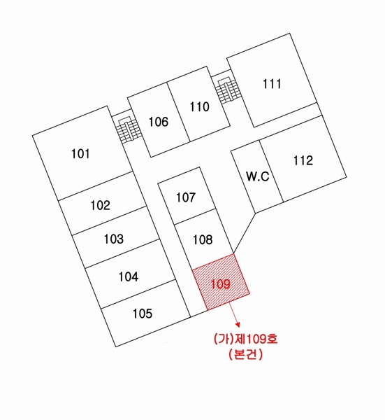 2024타경113685 부산광역시 사상구 학감대로49번길 34, 학장도개공아파트 상가동 1층 109호 근린상가 경매 이미지