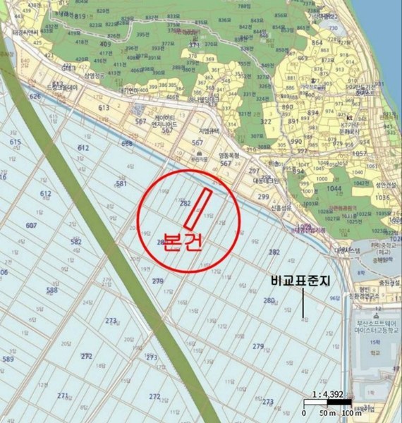2025타경1581 부산광역시 강서구 봉림동 282-14 농지 경매 이미지