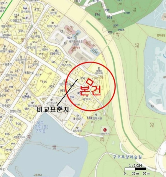 2025타경2614 부산광역시 북구 구포동 952-19 다가구(원룸등) 경매 이미지