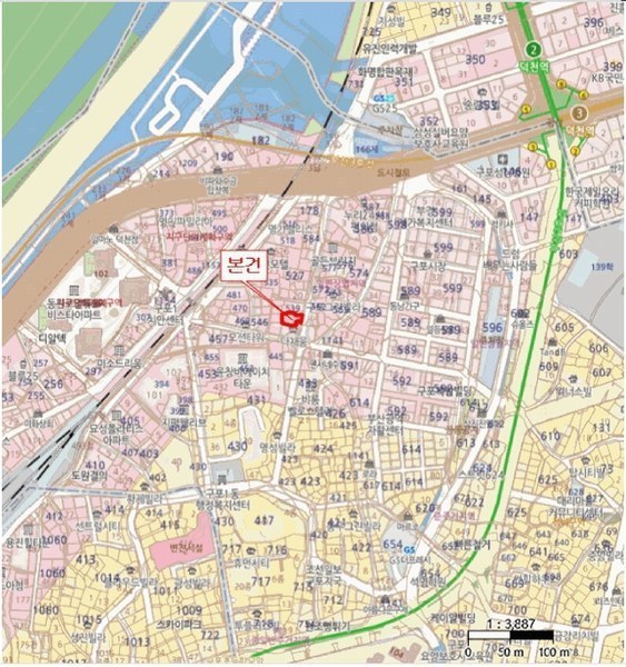 2025타경2676 부산광역시 북구 낙동대로1766번길 30, 세아리츠빌 6층 603호 근린상가 경매 이미지