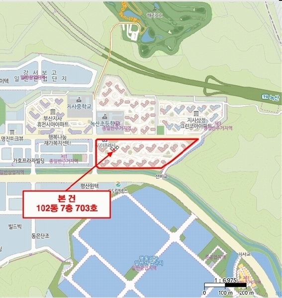 2025타경101348 부산광역시 강서구 과학산단로306번길 10, 협성디에스엘리시안 102동 7층 703호 아파트[공급26평형] 경매 이미지
