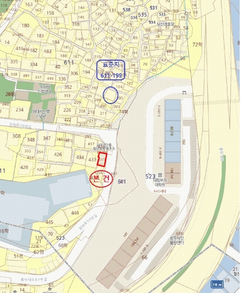 2025타경101386 부산광역시 서구 남부민동 611-345 대지 경매 이미지