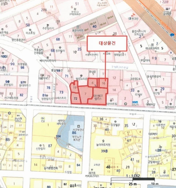 2025타경101466 부산광역시 서구 부용로 33, 대신에코팰리스 4층 406호 오피스텔[계약18평형] 경매 이미지