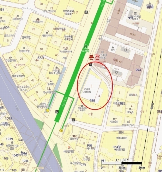 2025타경101555 부산광역시 사상구 사상로 504, 대상로웰아파트 17층 1701호 오피스텔[계약29평형] 경매 이미지