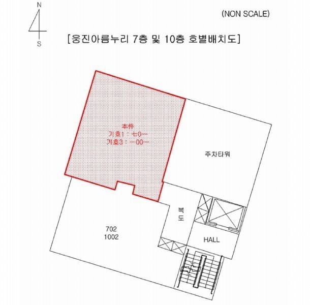 2025타경101653 부산광역시 북구 가람로 64, 웅진아름누리 10층 1001호 오피스텔[계약23평형] 경매 이미지