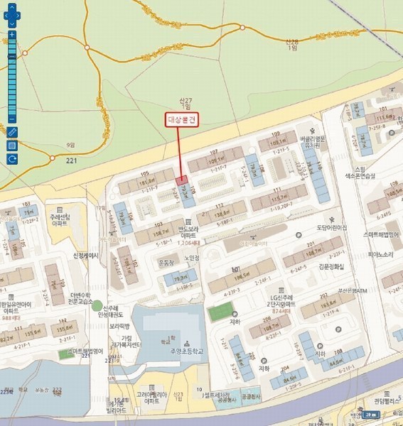 2025타경101704 부산광역시 사상구 백양대로 372-22, 반도보라매머드타운 105,106동 9층 106-905호 아파트[공급23평형] 경매 이미지
