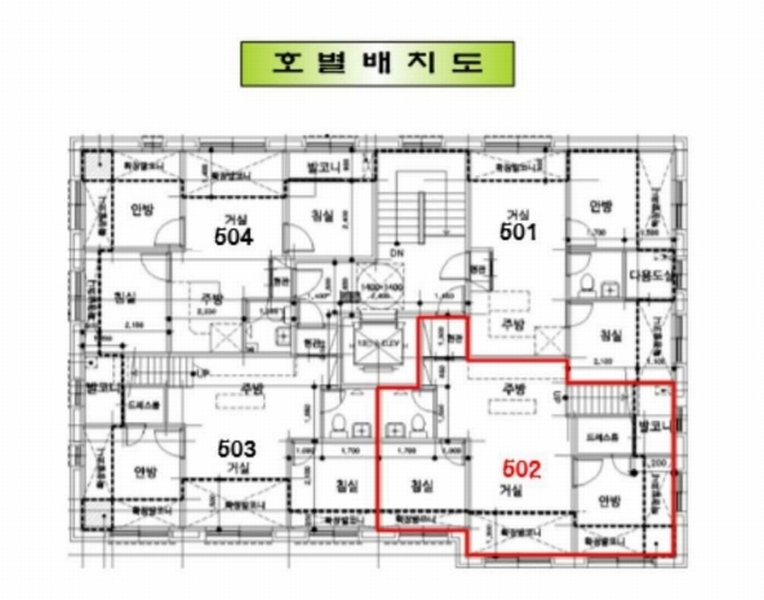 2024타경129266 서울특별시 구로구 가마산로20다길 22-7, 제이펠리체 102동 5층 502호 다세대(빌라) 경매 이미지
