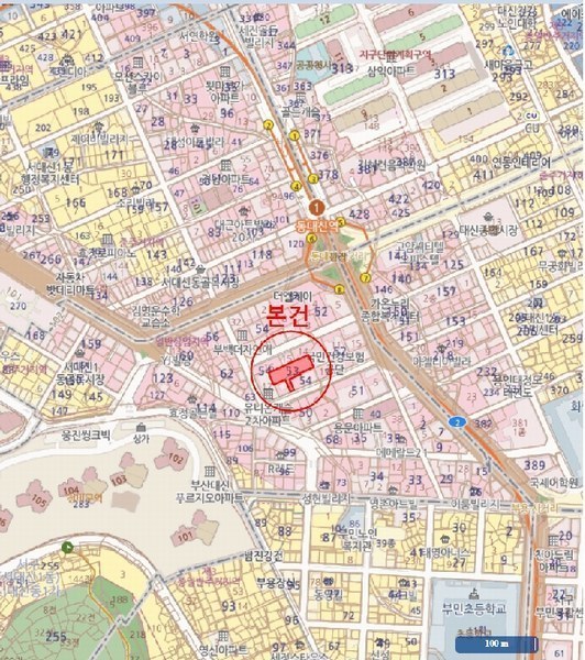 2025타경102055 부산광역시 서구 구덕로279번길 22-5, 대신타워펠리스 6층 605호 아파트[공급29평형] 경매 이미지