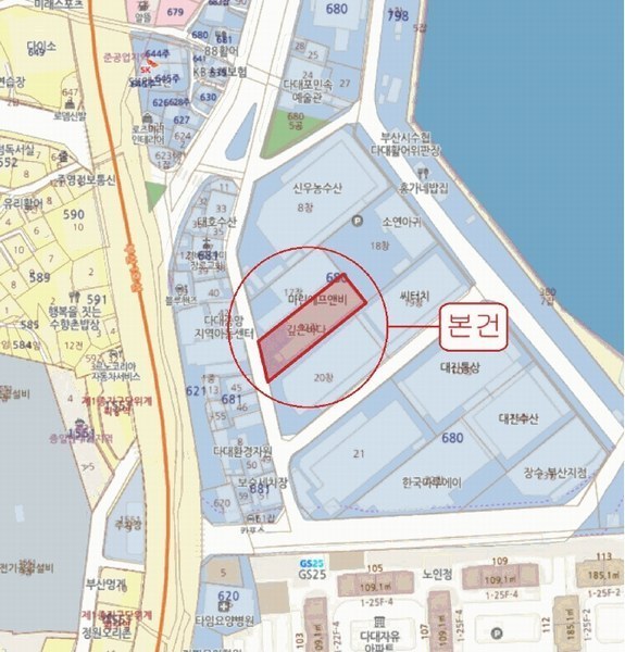 2025타경102090 부산광역시 사하구 다대동로6번길 17, 깊은바다 1동 4층 에이401호 아파트형공장 경매 이미지