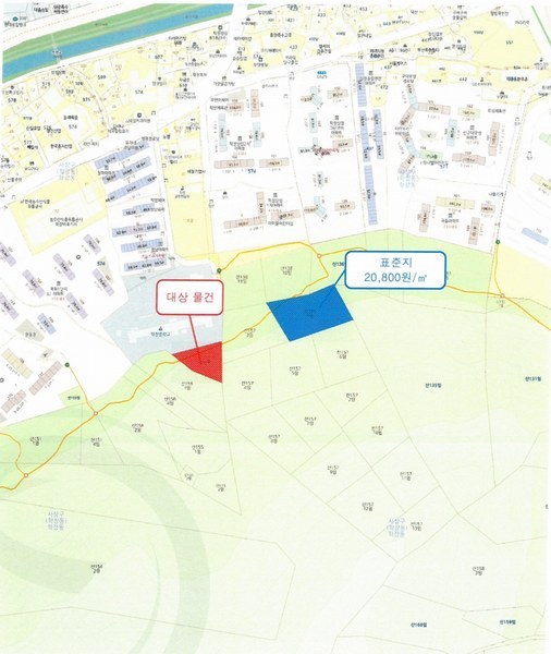 2024타경3405 부산광역시 사상구 학장동 산141 임야 경매 이미지