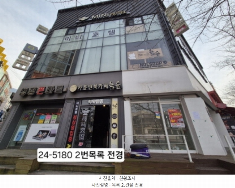 2024타경5180 부산광역시 사상구 주례동 74-22 근린시설 경매 이미지